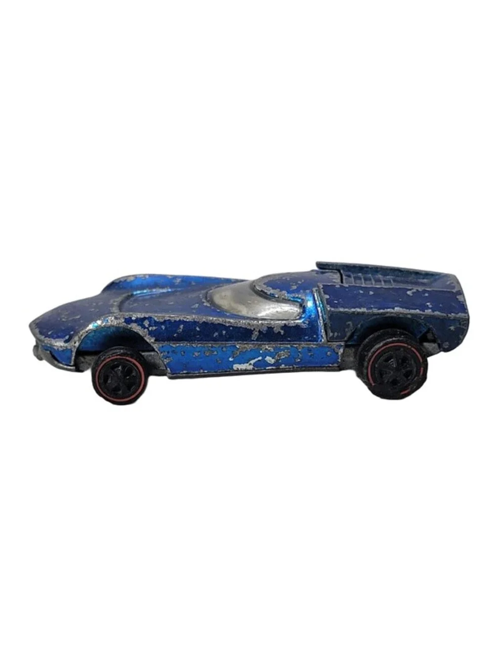 Restored Hot Wheels Redline - 1969 - Turbofire - Blue